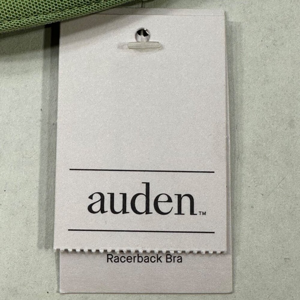 Auden Women's Size 32DD Bra The Ace Lightly Lined Racerback Kiwi Green New - Picture 6 of 14